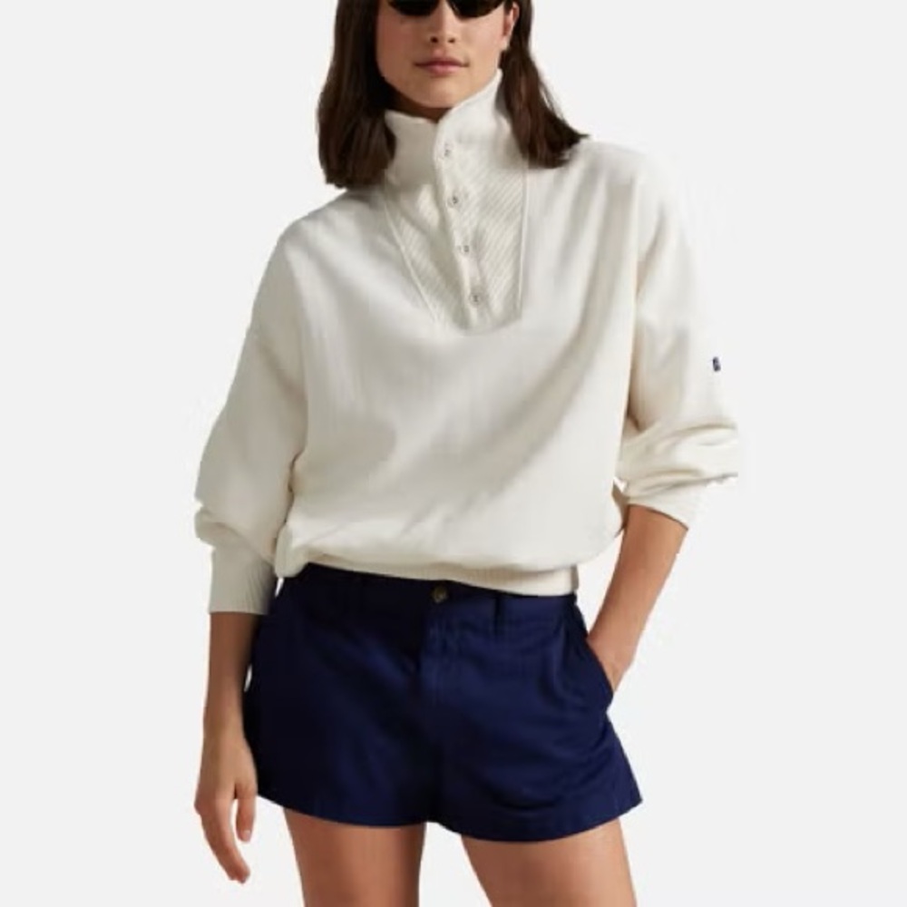 NWT Ralph Lauren white Pullover Sweatshirt